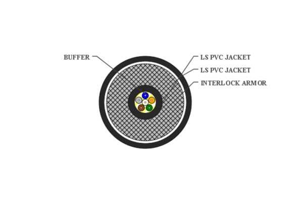 261 om4 plenum armored 6 fiber cable diagram WEB 2 261-13426P