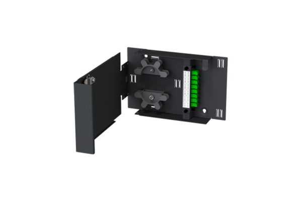 268 EZX01 1A1 open loaded 268-EZX01-1A200 (Optical Fiber Wall-Mount Enclosure)