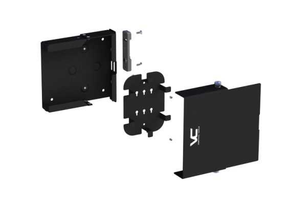 DIN Rail Connectivity Node with Surface Mount Option 251 DCN01 B1B1 Vertical Cable Fiber 251-DCN01-B1B1