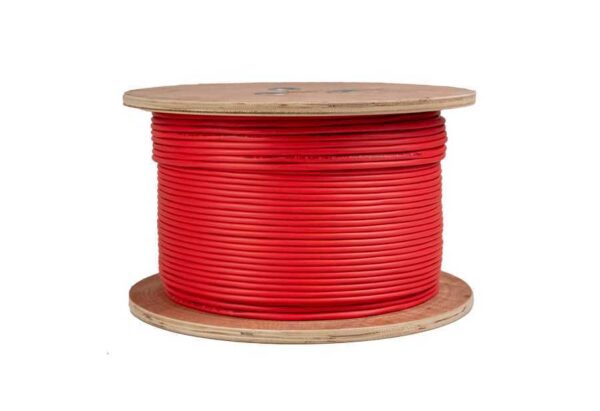 Fire alarm Large Spool red 1 Fire Alarm Cable, FPLR (Riser), 16/4