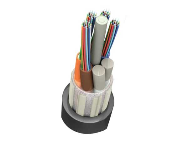 Optical Fiber Cable SJNA NON Armored Loose Tube by Vertical Cable 261-11904A