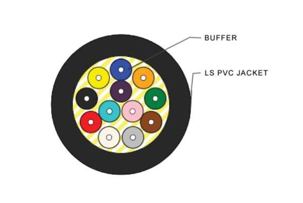 diagram 12 fiber WEB 261-13408P