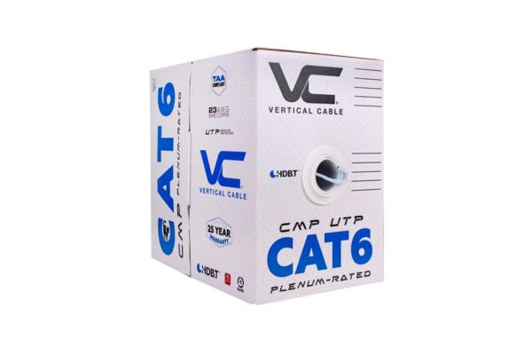 066 700 Series CAT6 CMP UTP TAA Compliant WH 066-758/P/WH