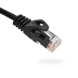"cat5e patch cords, utp with boot & protector"