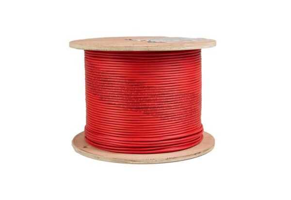 Fire alarm Small Spool red Fire Alarm Cable, FPLR (Riser), 18/2