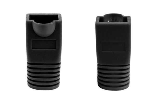 016 045BK 50 WEB 1 RJ45 Slip-On Boots (CAT6/CAT6A) - 016 Series