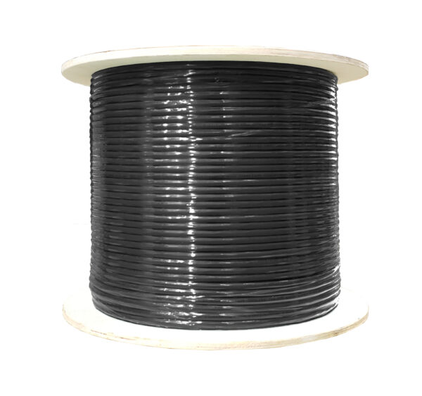 165 BK spool CAT6A F/UTP CMP Cable - 165 Series