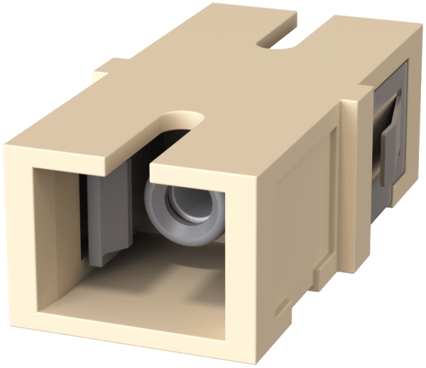 SC SX NF BEIGE 1 SC/LC Adapters- Modular Components (263-OFA Series)