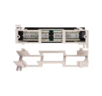 041-370M back of patch panel with mounting frame