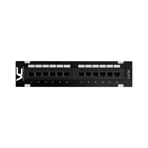 041-370M front patch panels showcasing 12 ports