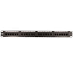041-372/24 24 port front of the patch panel