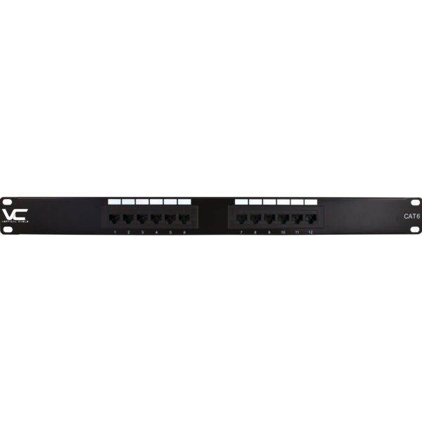 042-376/12 front of the patch panel