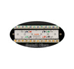 042-377/24 detailed view of the back of the patch panel