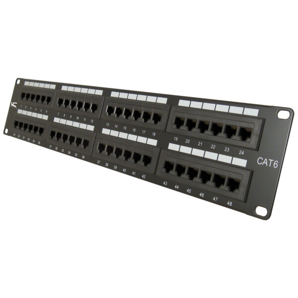042-378/48 main front view of patch panel