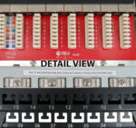 042-378/S/48 detailed view of back side of patch panel