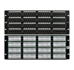 042-379/96 front and back view of patch panels