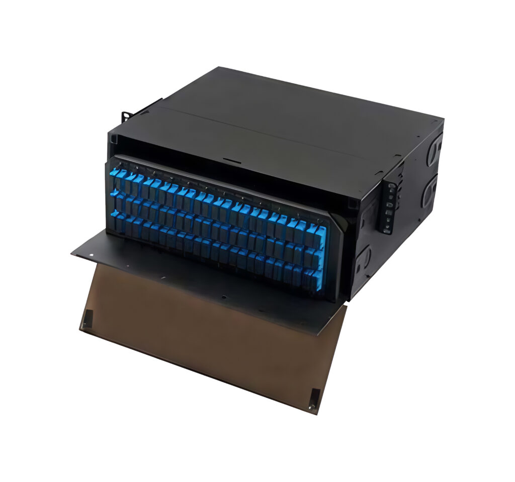 Optical Fiber Rack-Mount Enclosure, Standard-Series- LGX- Twelve-Position-4 RMU