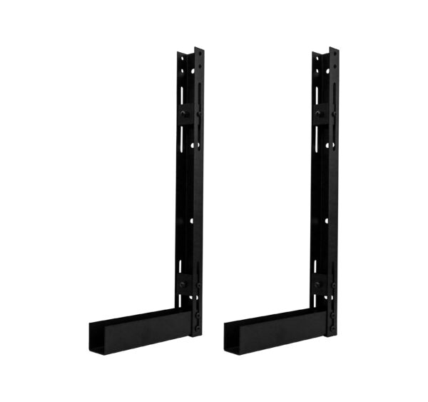047-DVR-V front view of vertical DVR mounting bracket