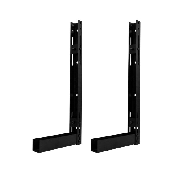 047-DVR-V front view of vertical DVR mounting bracket