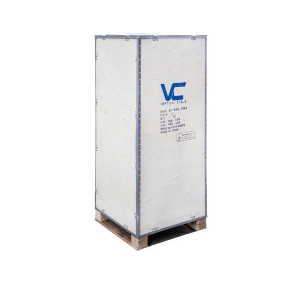 047-SRD-3768 Server Cabinet in wooden crate
