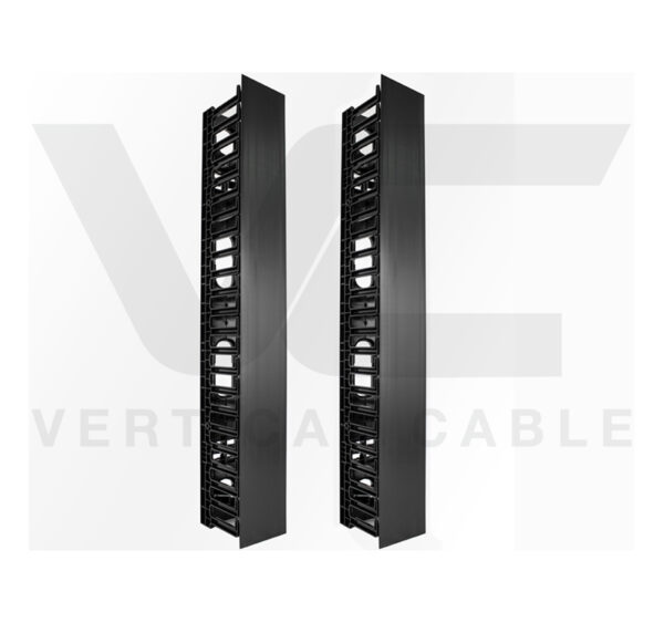 047-VMF-4501 vertical cable manager single-sided together