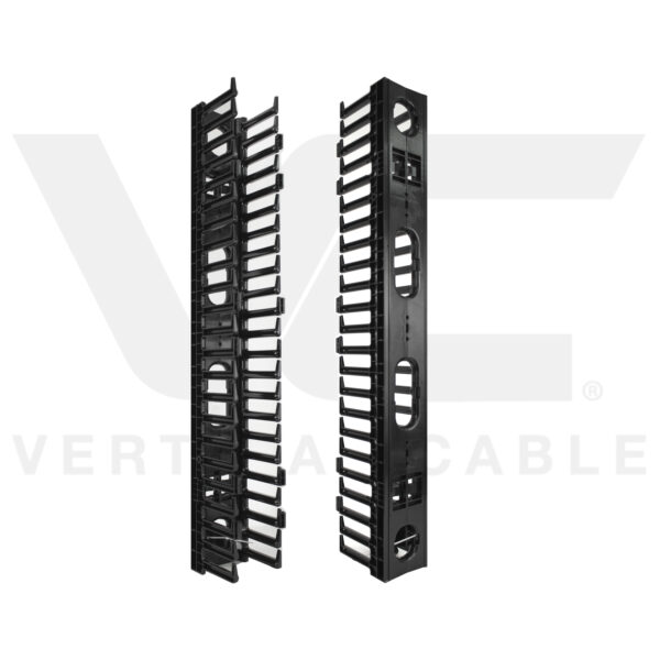 047-VMF-4501 vertical cable manager single-sided singular