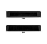 047-WBP-2000 front and back view of network brush panel