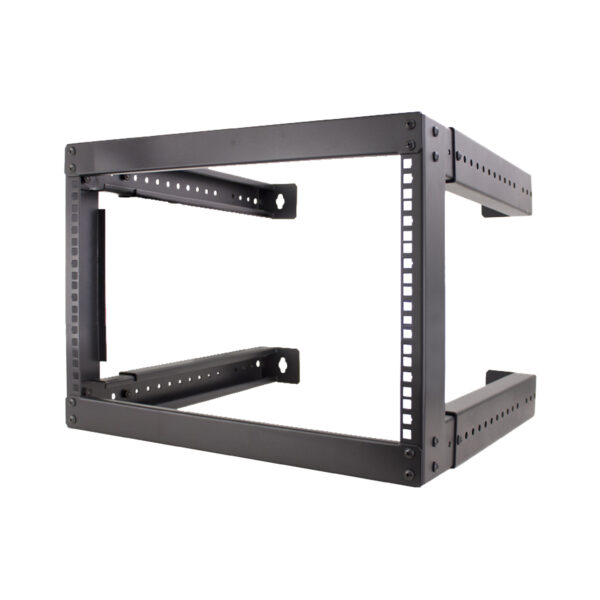 047-WFM-0626 front view of 6 RMU Wall Mount Open