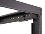 047-WFM-1626 close-up corner bracket view of 16 RMU Wall Mount Open