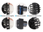 047-VMF-4501 showcasing how the vertical cable manager works