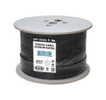 107-2315/P/BK spool of coaxial cable