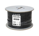 107-2316/P/BK spool of coaxial cable