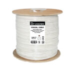 107-2322/WH spool of coaxial cable