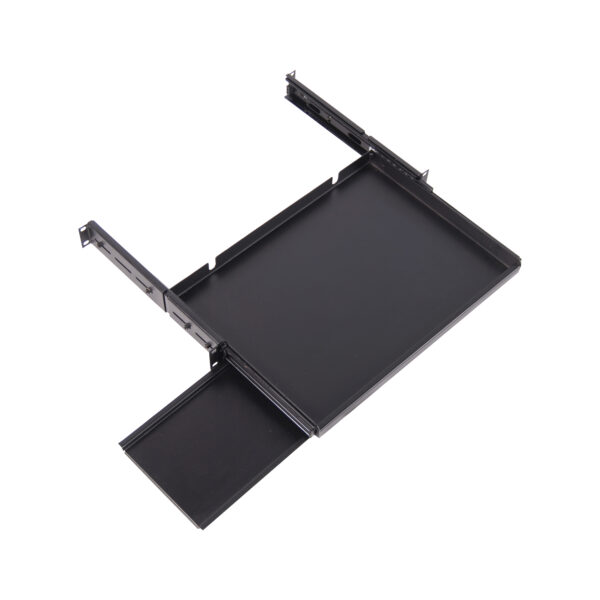 047-WKS-3551 sliding keyboard shelf - left side open