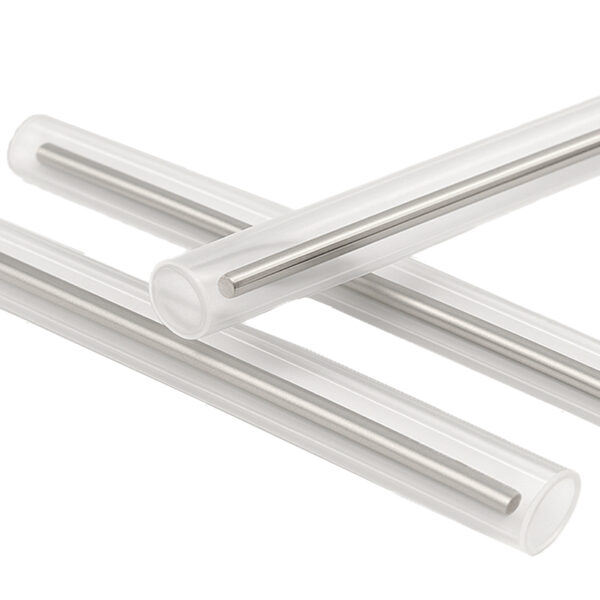 Optical fiber splice protection sleeves