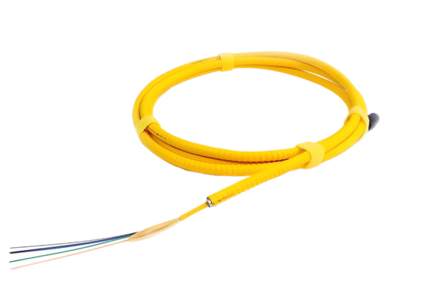 arm 6 fiber by VC fiber 275-ASM06/R/YL (Tight-Buffer Indoor Riser Armored Singlemode)