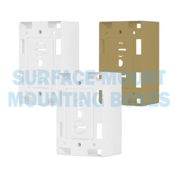 "022 Series - Single Gang Junction Box"