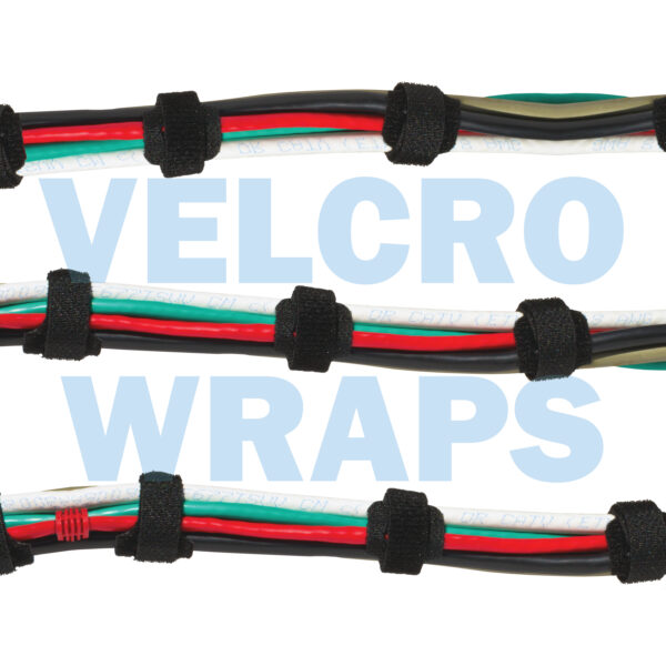 "Velcro Wraps - 045-V12 Series for organization."
