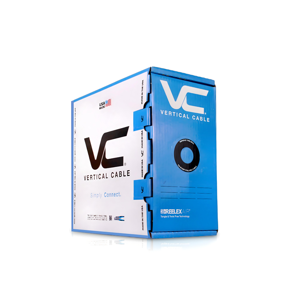 New CAT6 box by VC nes2 Cable Proudly Made In The USA