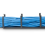 044-2393/1U | Horizontal Metal Wire Manager with No Cover | In-Use