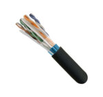 168-400 Series | CAT6 F/UTP CMP (Plenum-Rated) | Cable | Black