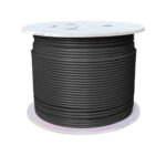 168-400 Series | CAT6 F/UTP CMP (Plenum-Rated) | Spool | Black