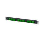 266-PMD01-2A3A | Optical Fiber Rack-Mount Panel | 3-Position | Loaded