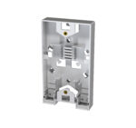 268-SMB12-2BW00 | Optical Fiber Surface-Mount Box | 2-Position | Blank | Front-Off