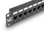 042-381/U6A/24 | 24 Port CAT6A Patch Panel | Front