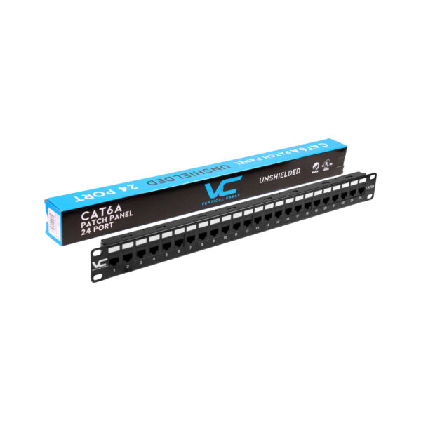 042-381/U6A/24 | 24 Port CAT6A Patch Panel | main