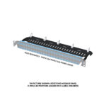 266-OF Series | Cable Management Bars (Optical Fiber) | Assembled Example