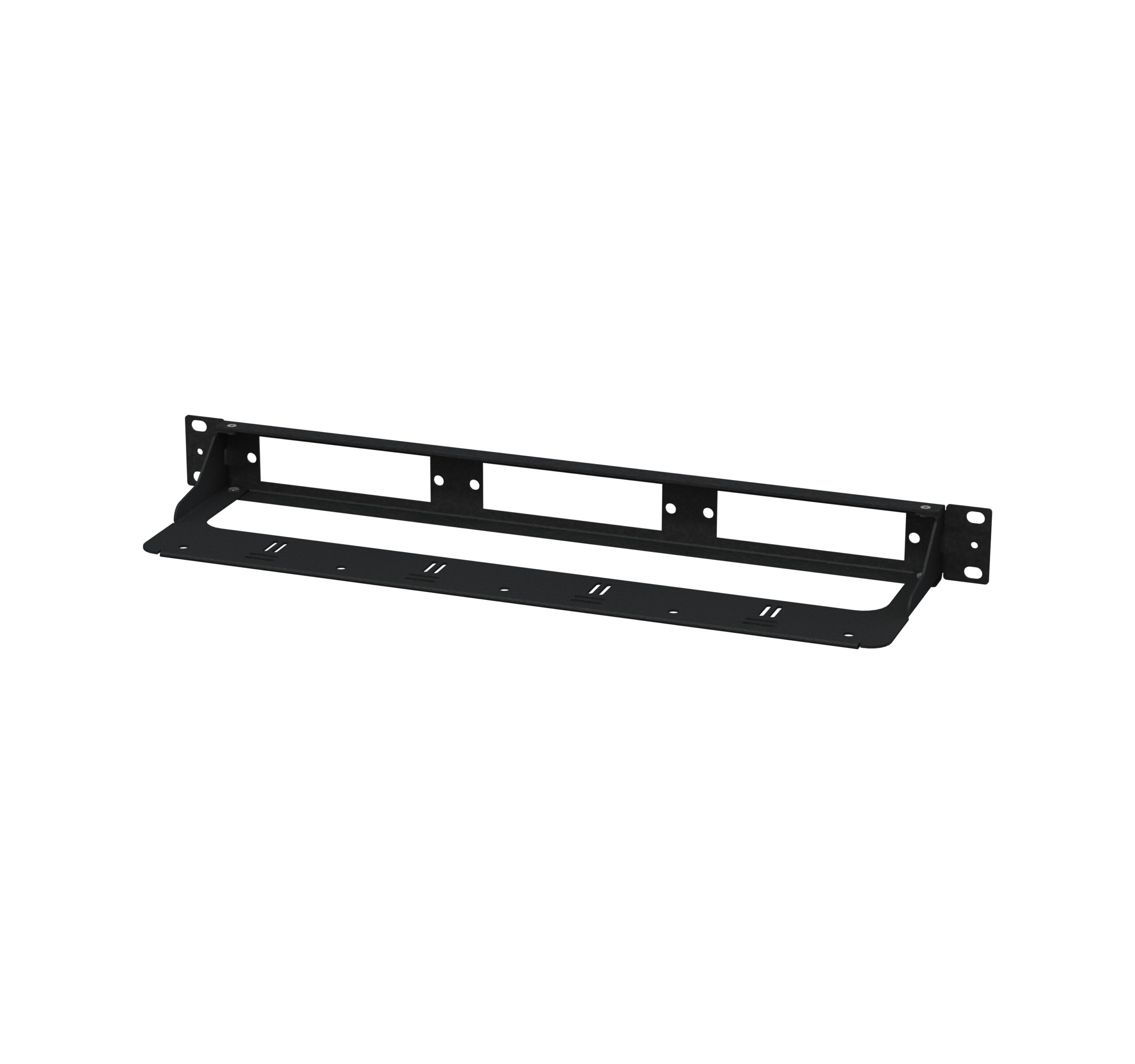 266-PMD01-1A3A_blank 266-PMD01-1A3A | Optical Fiber Rack-Mount Panel | 3-Position | Blank