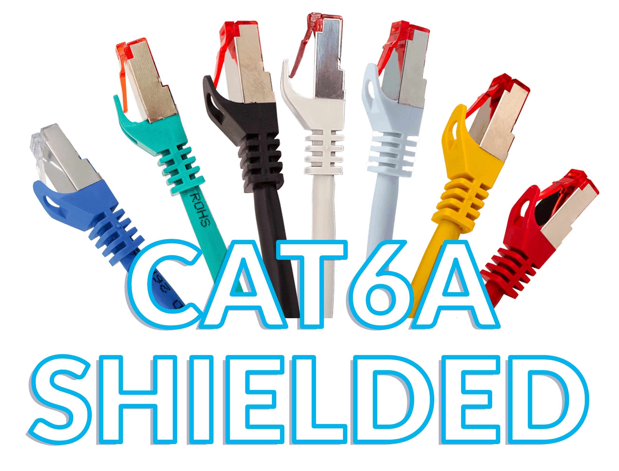 shielded cat6a patch cable