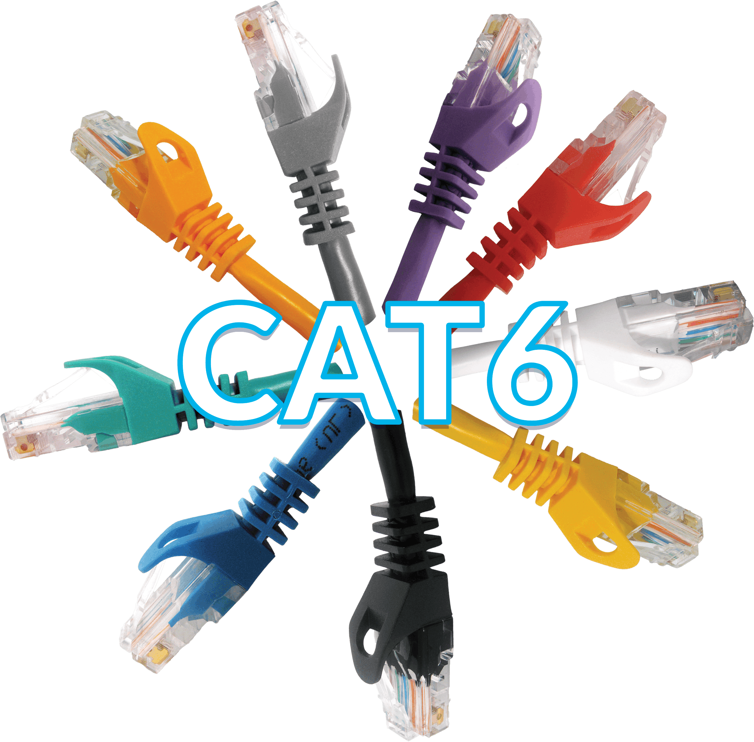 cat6 booted patch cable